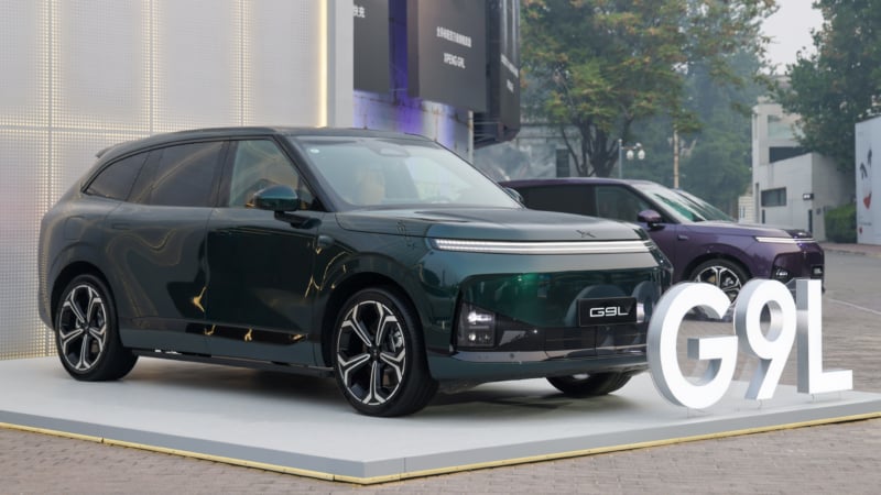 Xpeng G9L 5.1-meter SUV to reach global market at the Paris Auto Show