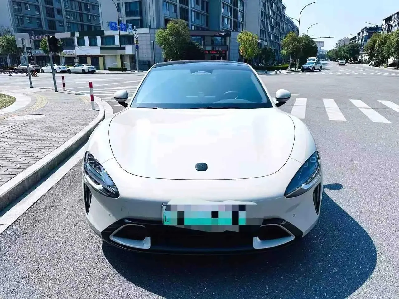 MI SU7 2024 model, 700km range, rear-wheel-drive long-range intelligent driving version 4