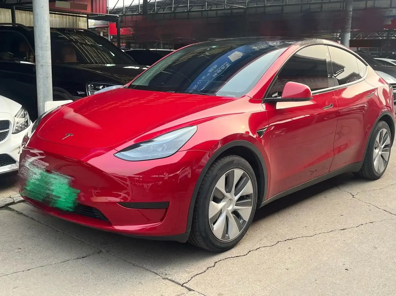 Open image lightbox: 2022 Model Y Refreshed Rear-Wheel-Drive Version