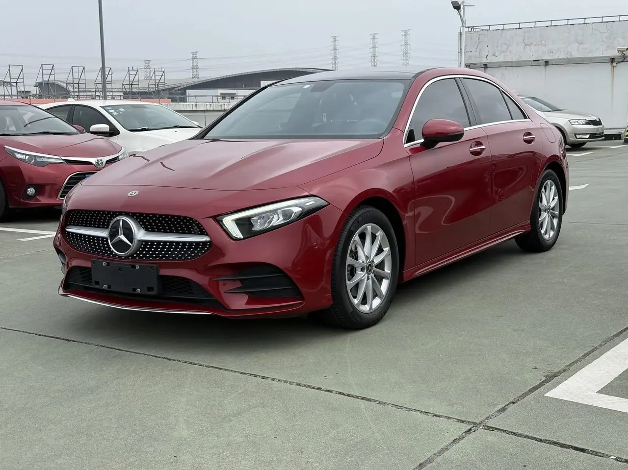 Open image lightbox: Mercedes Benz Class A 2022 A 200 L Sports Car Fashion Model