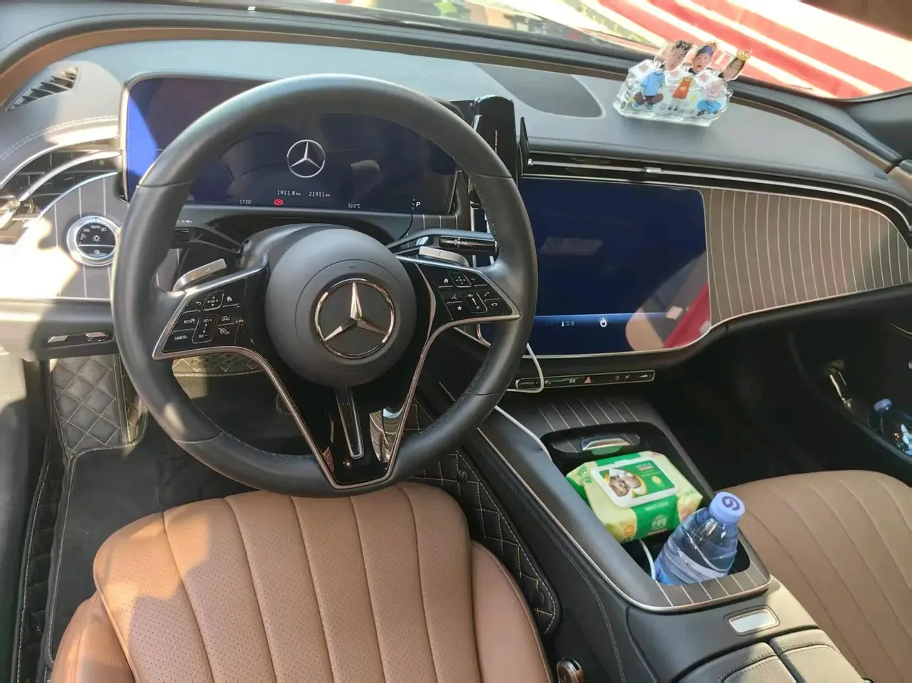 Mercedes Benz E Class 2024 E 300 L 48V 2.0T Fashion Automatic Gear 3