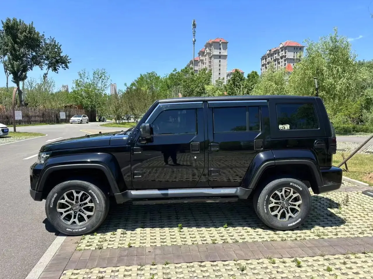 Beijing BJ40 2021 2.0T Automatic Four-wheel Drive Ring Tower Champion Edition 3