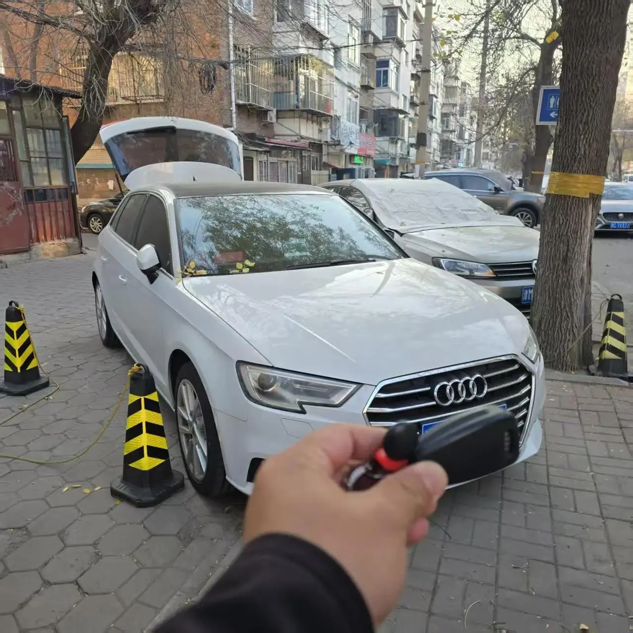 Audi A3 2020 model, facelifted Sportback 35 TFSI Entry‑Level, China VI compliant 2
