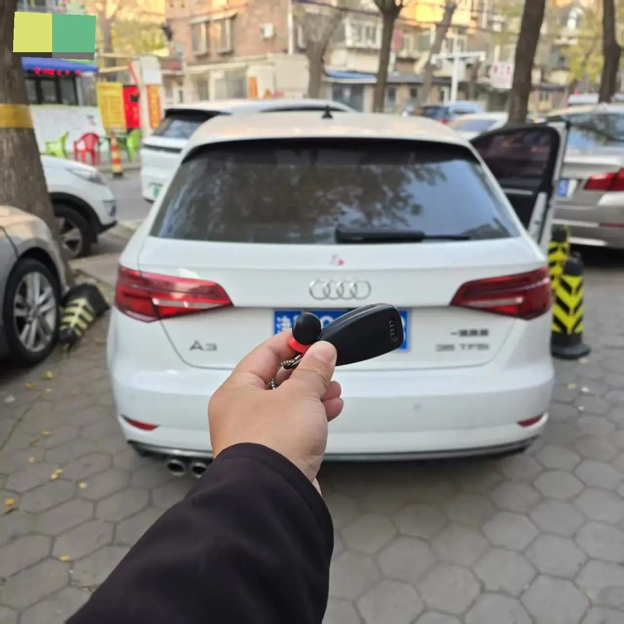 Audi A3 2020 model, facelifted Sportback 35 TFSI Entry‑Level, China VI compliant 6