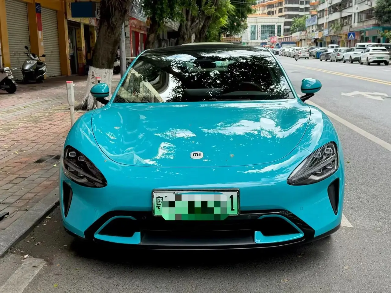 MI SU7 2024 model, 700km range, rear-wheel-drive long-range intelligent driving version 2