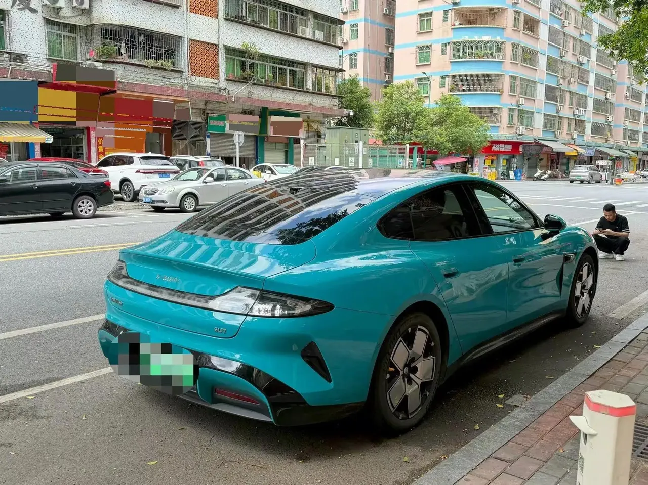 MI SU7 2024 model, 700km range, rear-wheel-drive long-range intelligent driving version 5