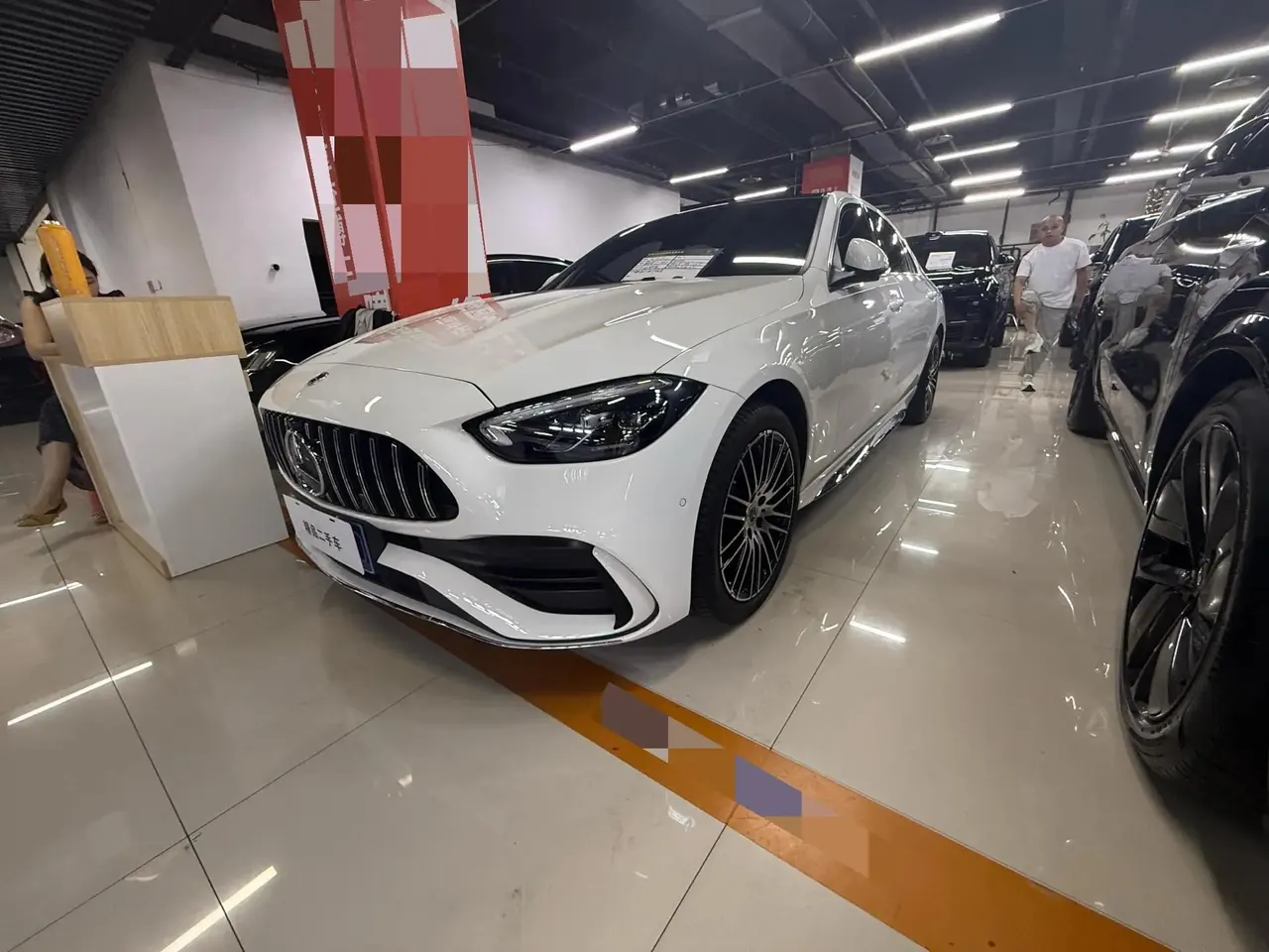 Open image lightbox: Mercedes Benz Class C 2023 C 260 L Sports Edition 4MATIC