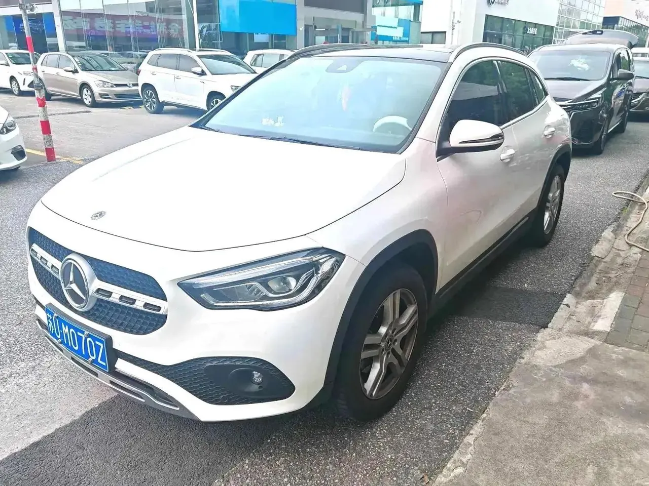 Mercedes Benz GLA 2022 model, facelifted GLA 200 - View 1
