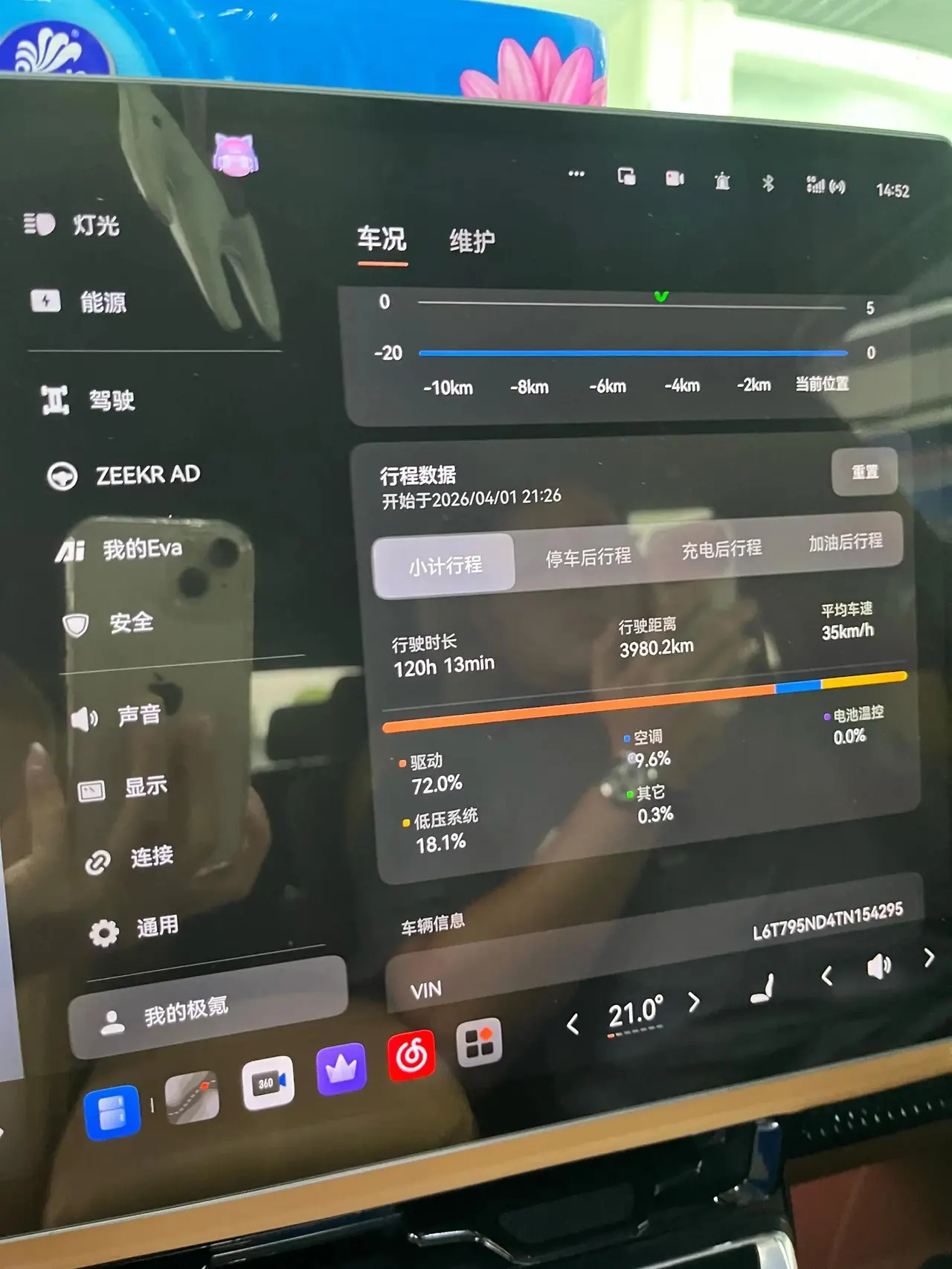 Zeekr 2025 Zeekr 9X 2.0T Ultra 55kWh automatic gear 10