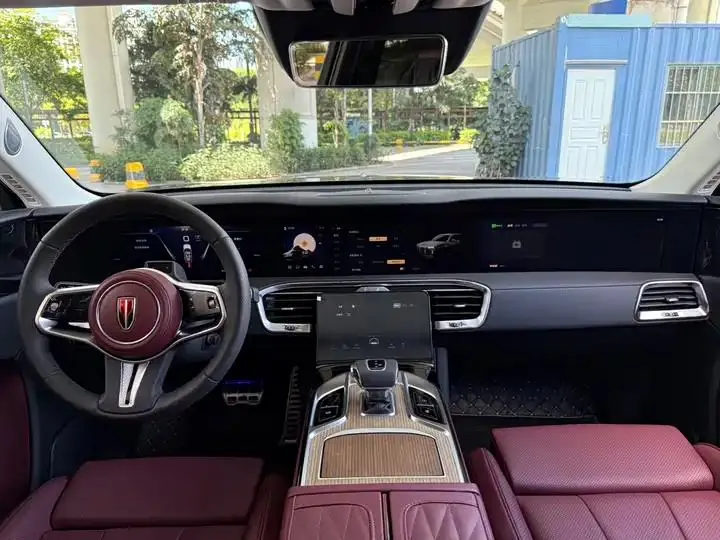 HongQi E-HS9 2024 660km flag Chang version of six 4