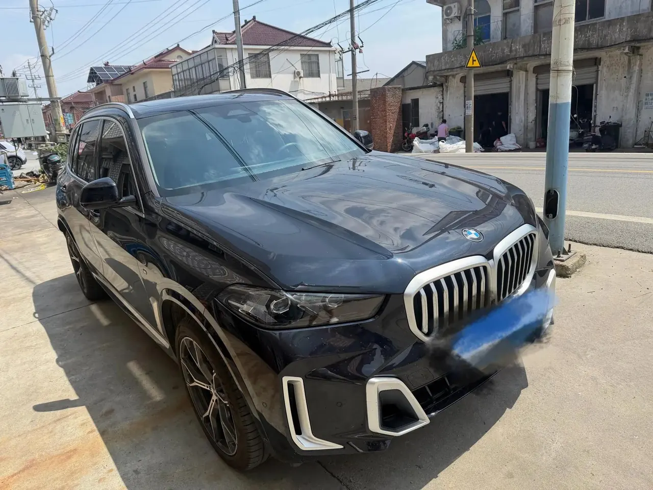 BMW 2025 X5 xDrive30Li 48V 2.0T exclusive m sports obsidian night suit automatic gear 2