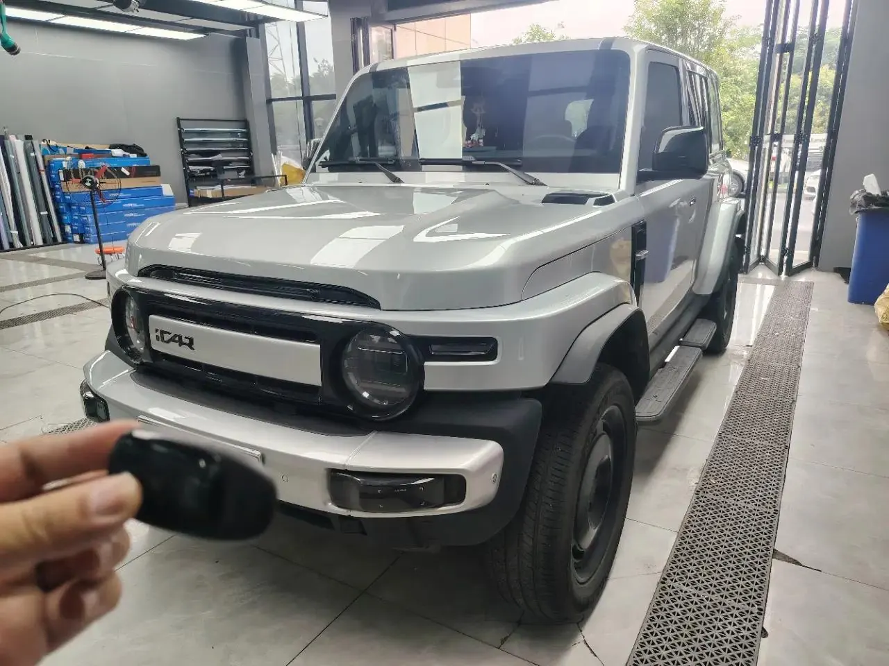 Открыть галерею: iCAR 2025 iCAR V23 401 Front-Wheel Drive Advanced Intelligent Driving Edition Automatic Transmission
