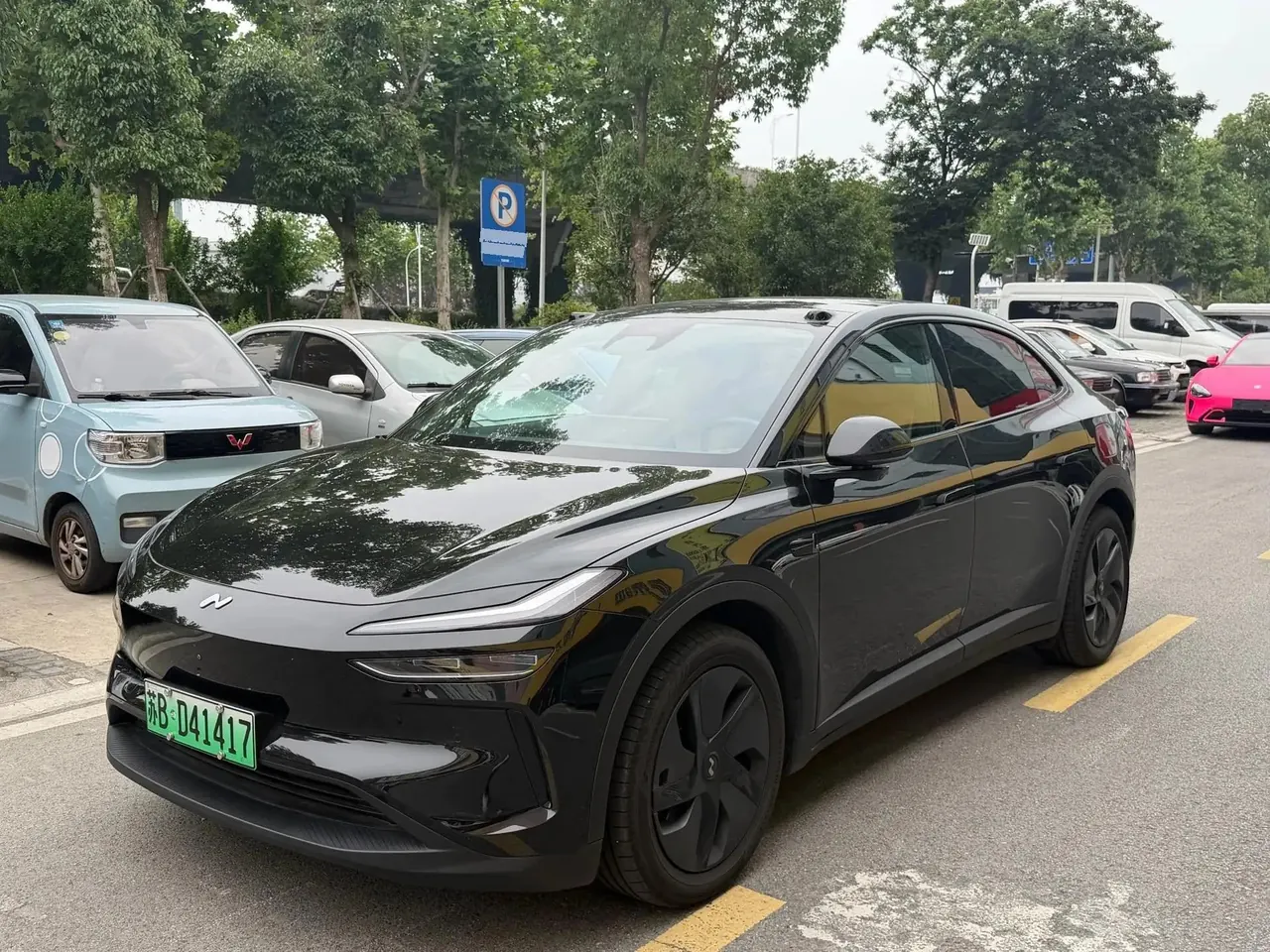 Open image lightbox: ONVO 2025 L60 60kWh four-wheel drive version automatic gear