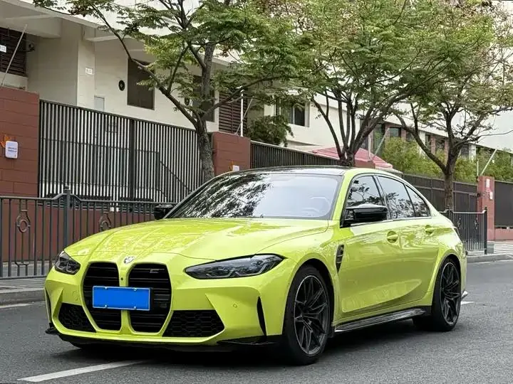 BMW M3 2021 M3 4-door sedan thunder version - View 1