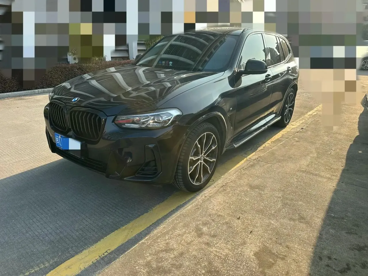 BMW X3 2022 facelift xDrive30i exclusive M obsidian night suit - View 1