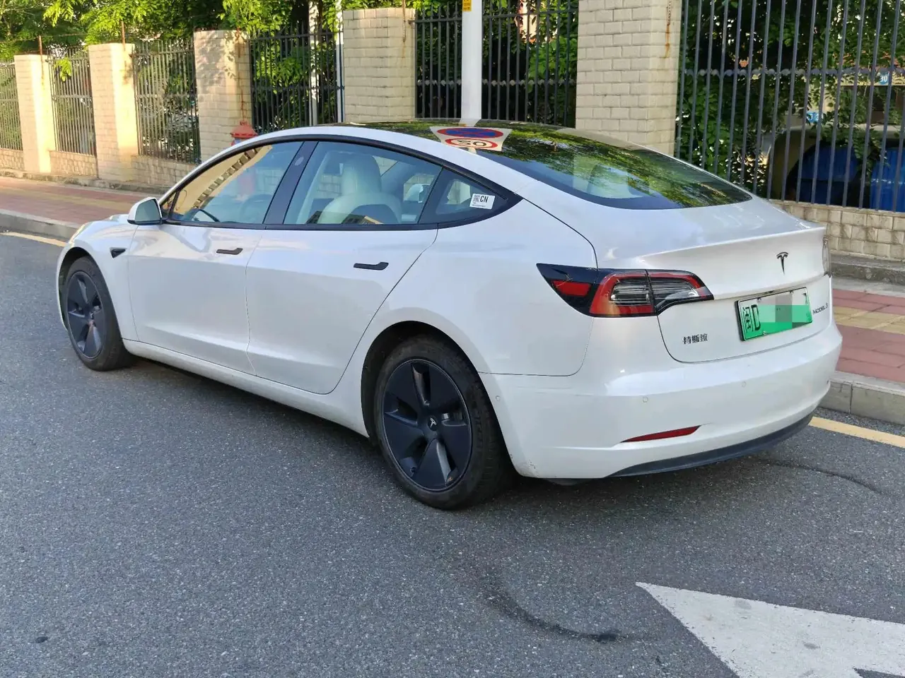 Model 3 2021 model facelift standard endurance rear drive upgrade 3D1 4