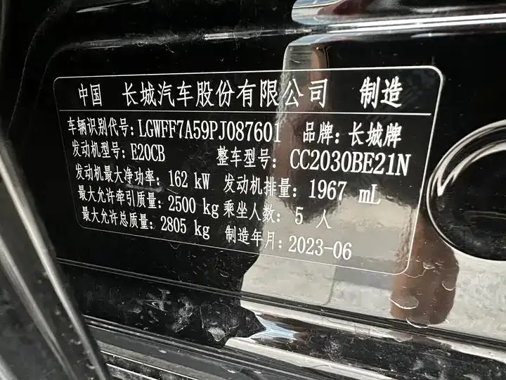 Tank 300 2023 Model 2.0T Iron Cavalry 02 16