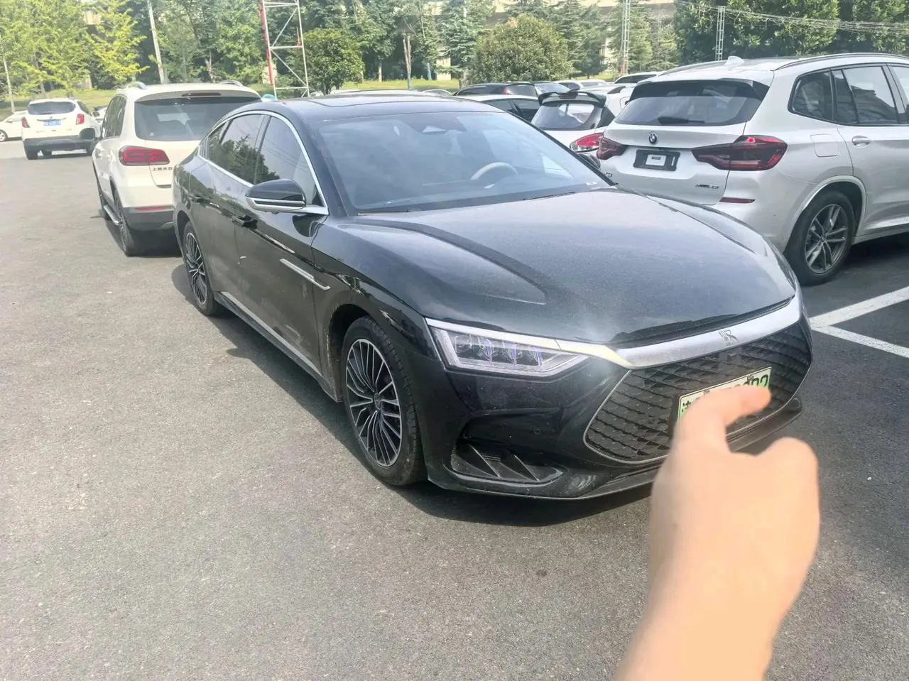 BYD 2024 Han DM-i 1.5T stepless glory version 121KM honorable automatic gear 2