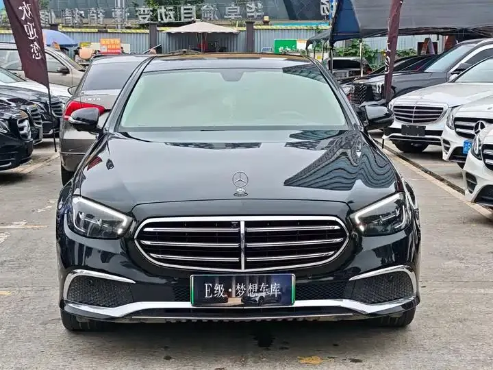 Mercedes Benz E-Class New Energy 2021 E 350 e L Plug-in Hybrid Car - View 1