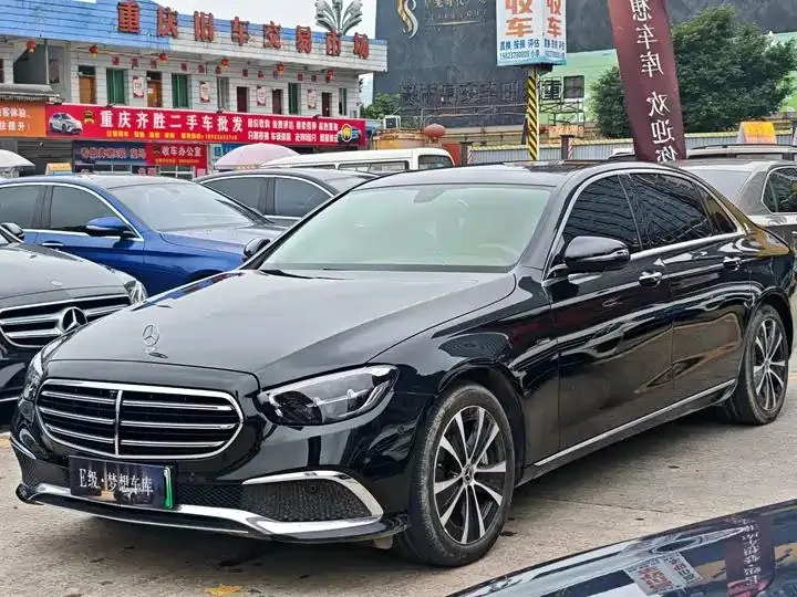 Mercedes Benz E-Class New Energy 2021 E 350 e L Plug-in Hybrid Car 2