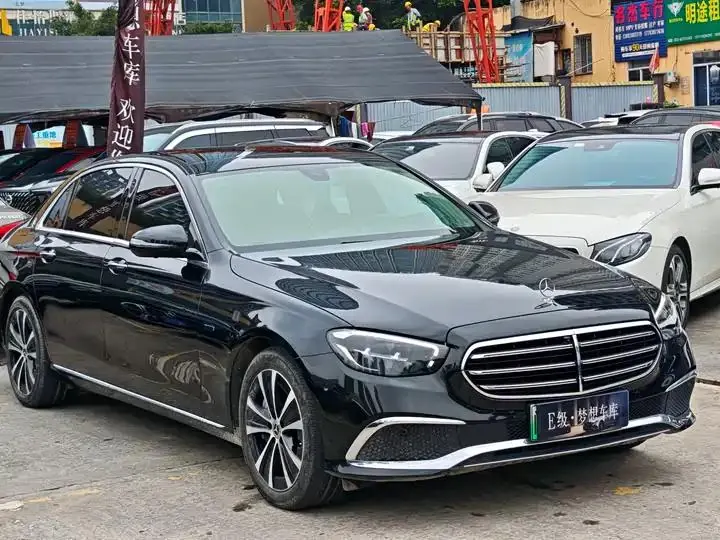 Mercedes Benz E-Class New Energy 2021 E 350 e L Plug-in Hybrid Car 3