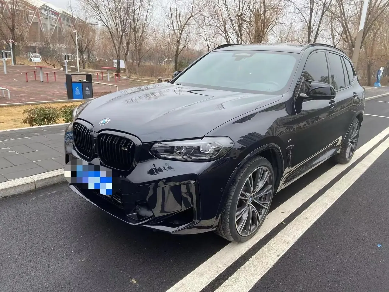 BMW X3 2022 facelift xDrive30i exclusive M obsidian night suit - View 1