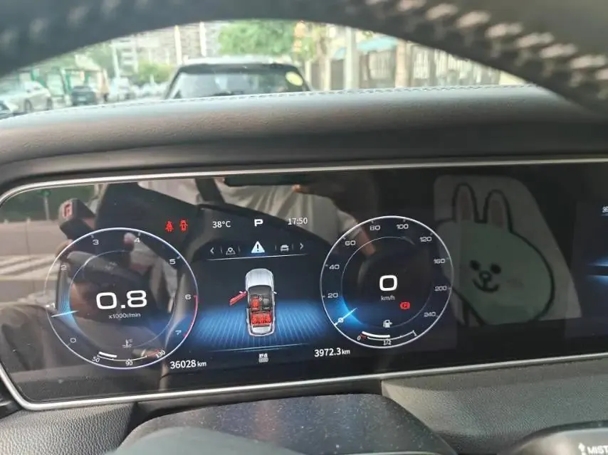 HongQi HS5 2019 2.0T Zhilian Flag Collar Four-wheel Drive Edition 9