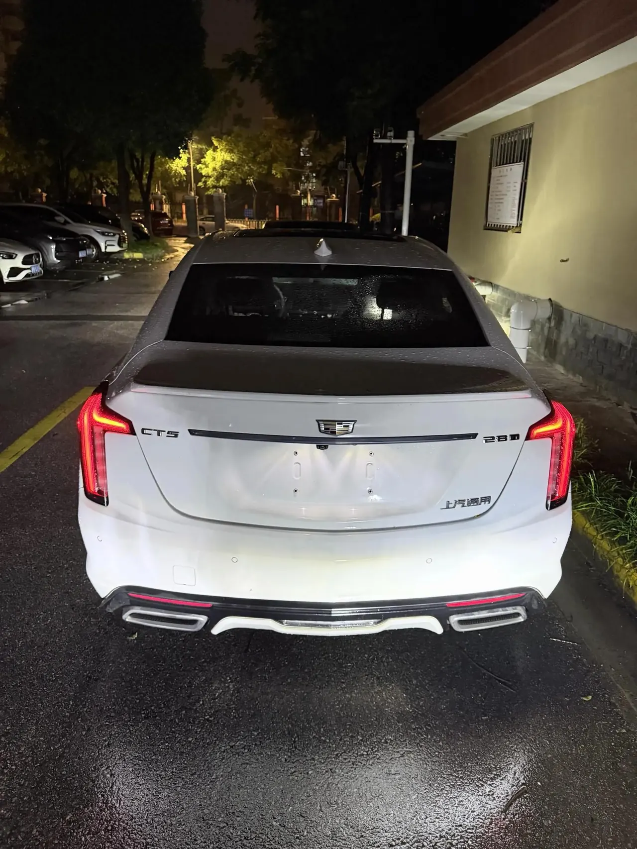 Cadillac CT5 2020 model facelift 28T leading sports model 9