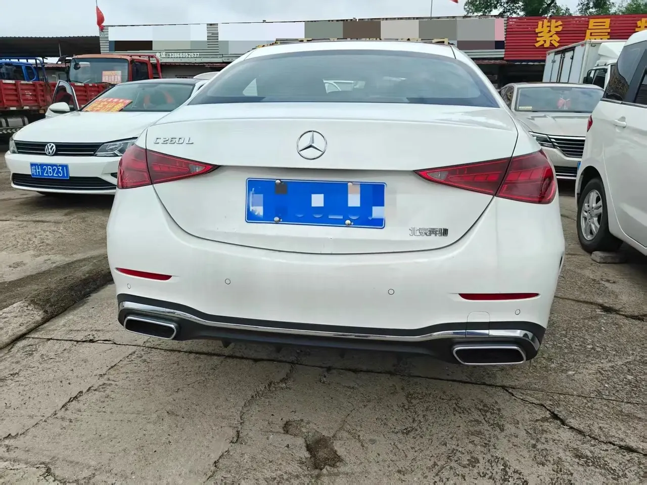 Mercedes Benz class c 2026 C 260 L 48V 2.0T sports classic automatic gear 7