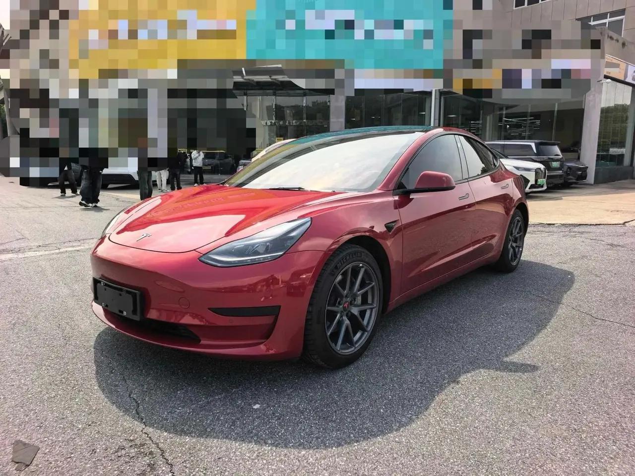 Model 3 2021 model facelift standard endurance rear drive upgrade 3D1 - View 1