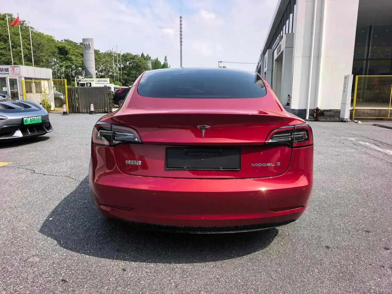 Model 3 2021 model facelift standard endurance rear drive upgrade 3D1 7