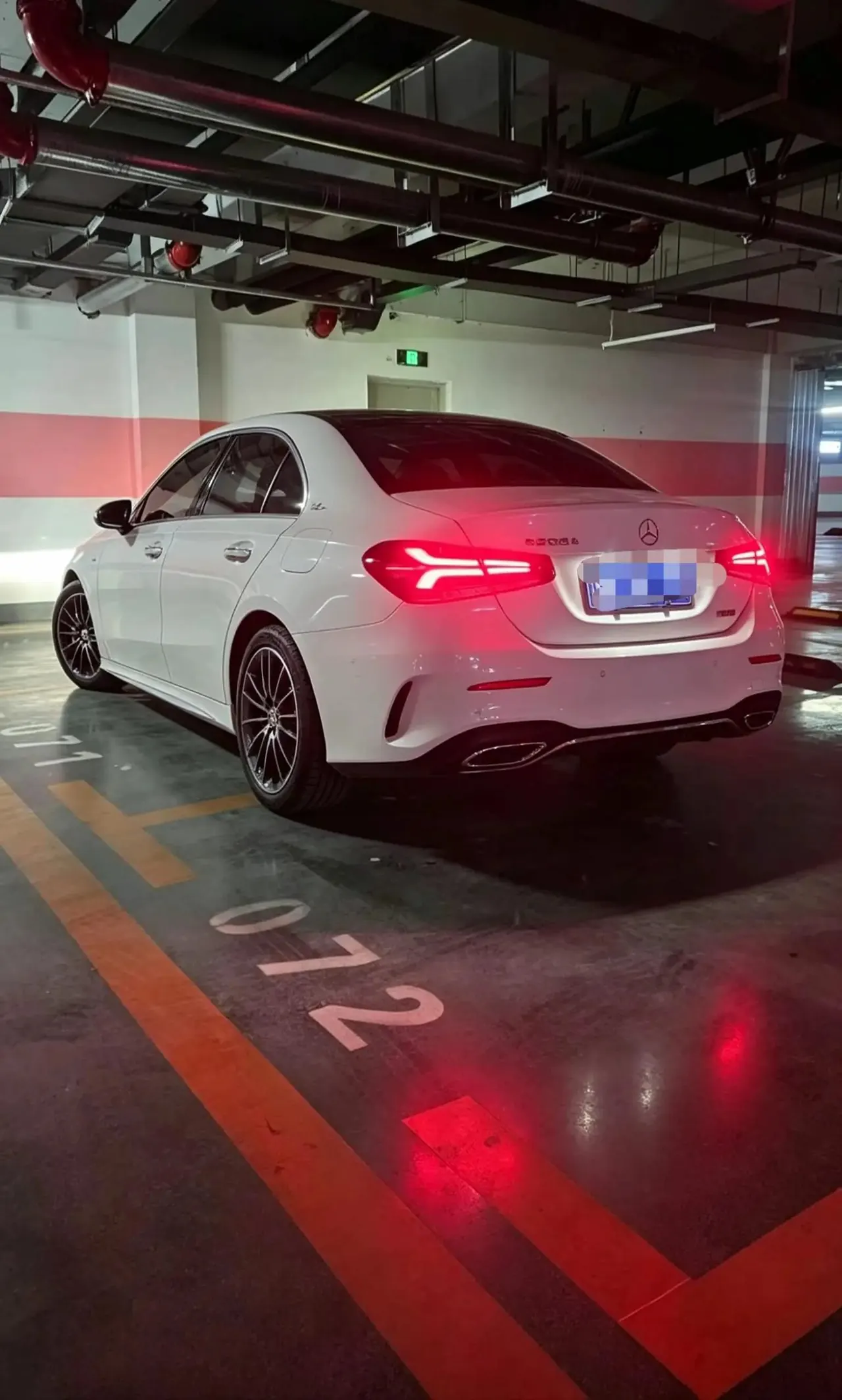 Mercedes Benz Class A 2022 A 200 L Sports Car Fashion Model 4
