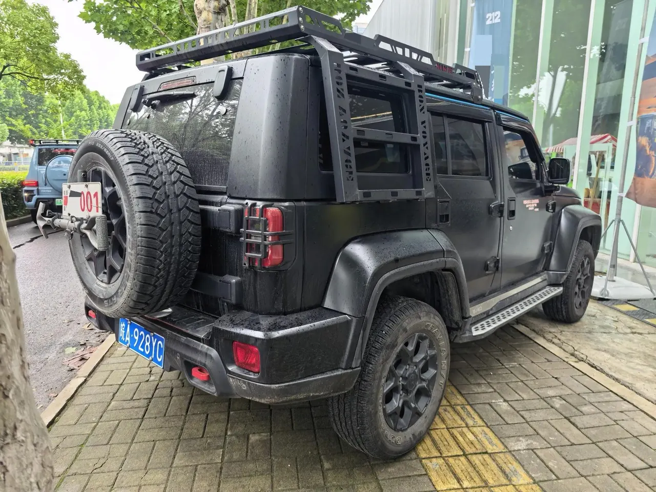 Beijing BJ40 2021 2.0D Automatic Four-wheel Drive Blade Hero Edition Chivalrous Type 4