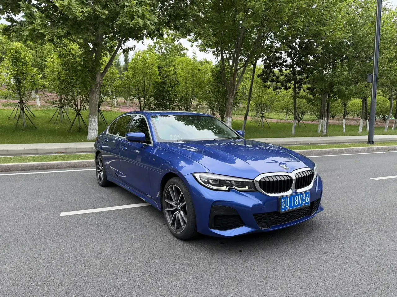 BMW 3 Series 2021 model, facelifted, 325Li M Sport Package 3