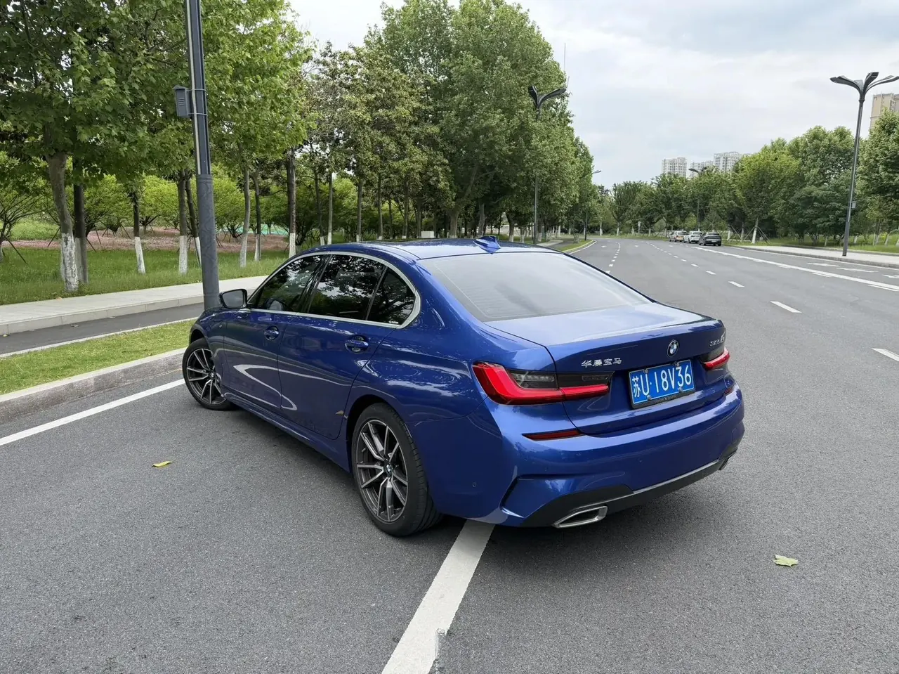 BMW 3 Series 2021 model, facelifted, 325Li M Sport Package 8