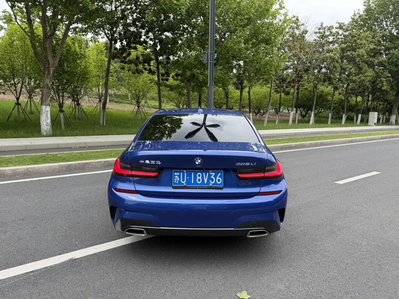 BMW 3 Series 2021 model, facelifted, 325Li M Sport Package 9