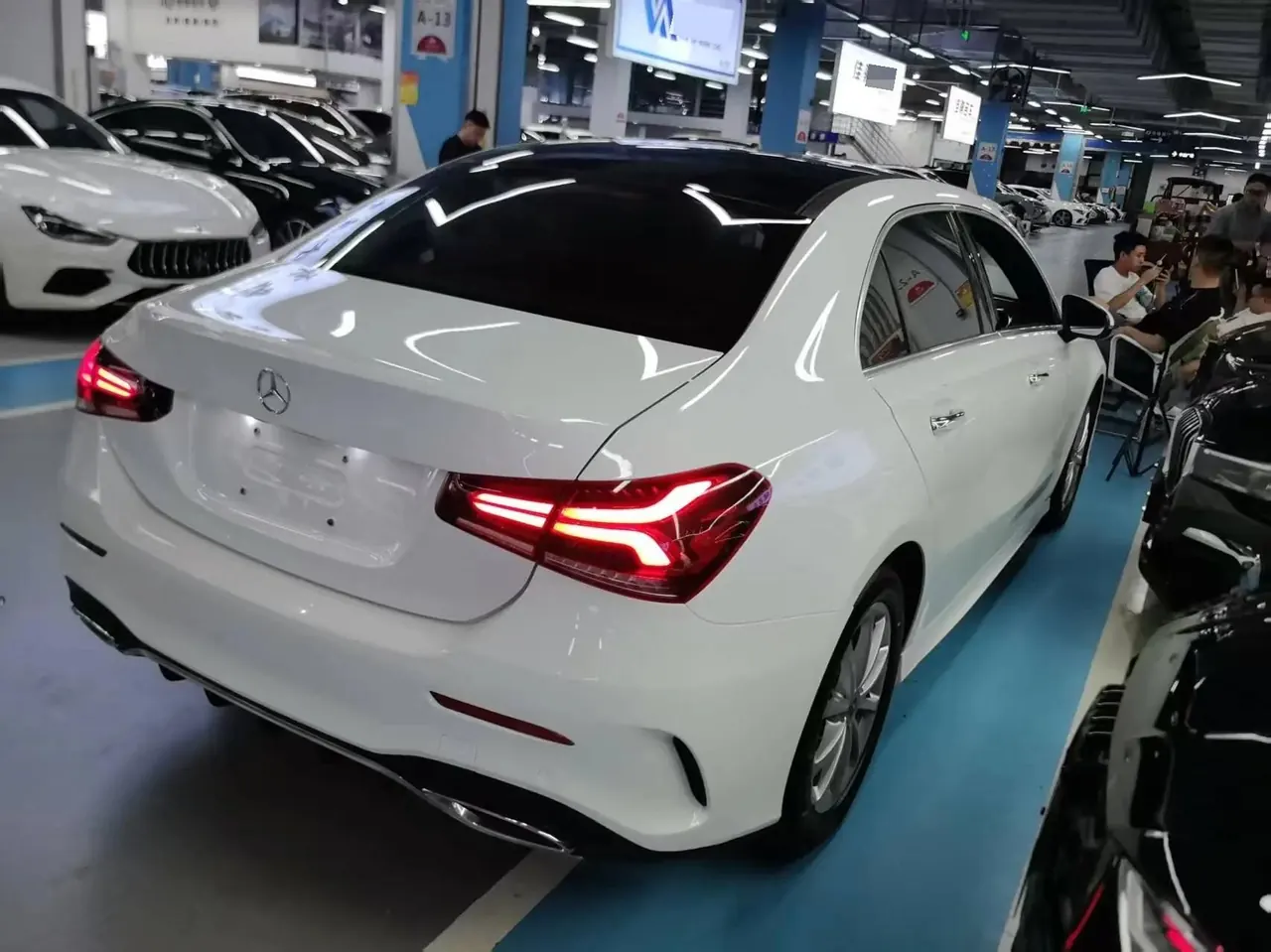 Mercedes Benz Class A 2020 Model to A 200 L Sports Car Dynamic Model 5