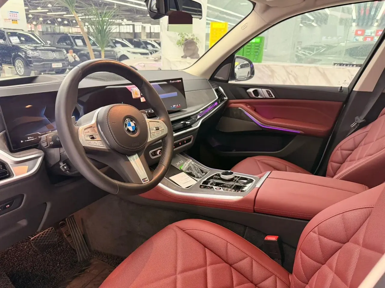 BMW 2025 X5 xDrive30Li 48V 2.0T M sports obsidian night suit automatic gear 3