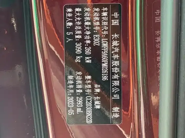 Tank 500 2023 3.0T Special Custom Edition 5 25