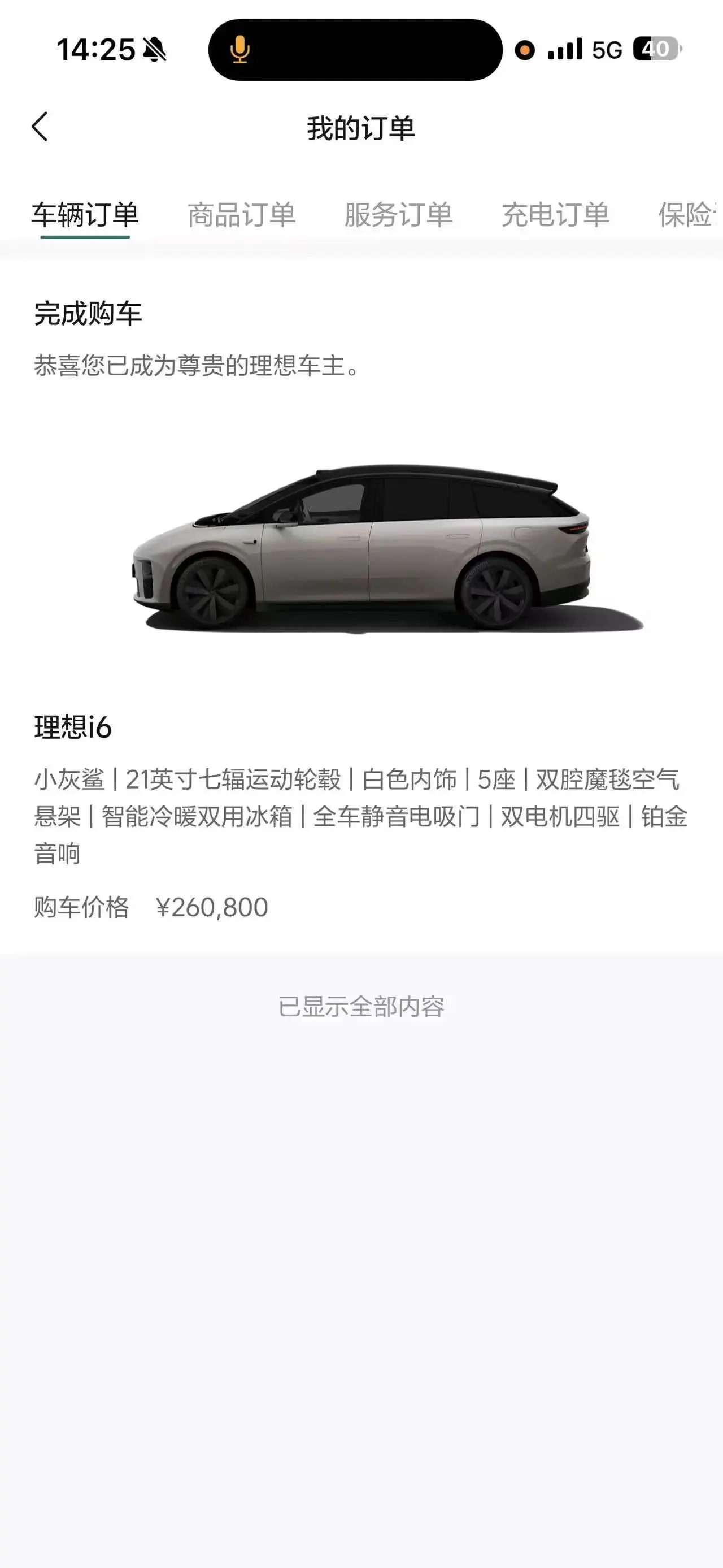 Li i6 2025 model, four-wheel-drive base version 9