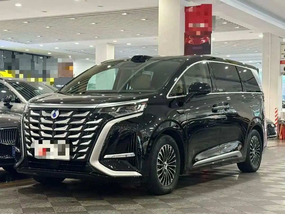 Denza 2025 Denza D9 DM-i 1.5T Stepless Smart Driving Edition 1020 Four-wheel Drive Honorable Automatic Gear - View 1