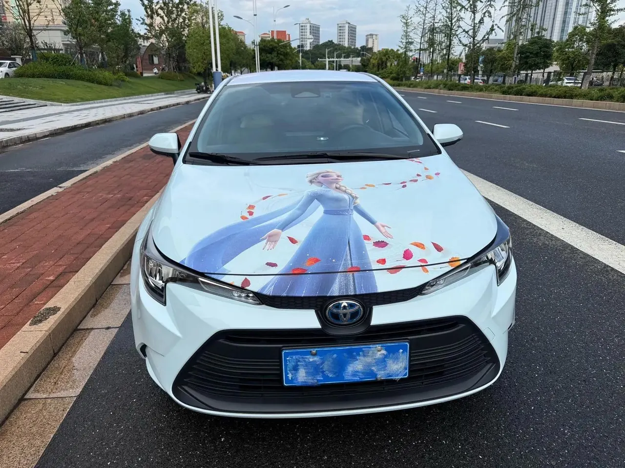 Toyota 2024 Lei Ling Shuangqing 1.8 Stepless Intelligent Electric Hybrid Leading Edition Automatic Gear 2