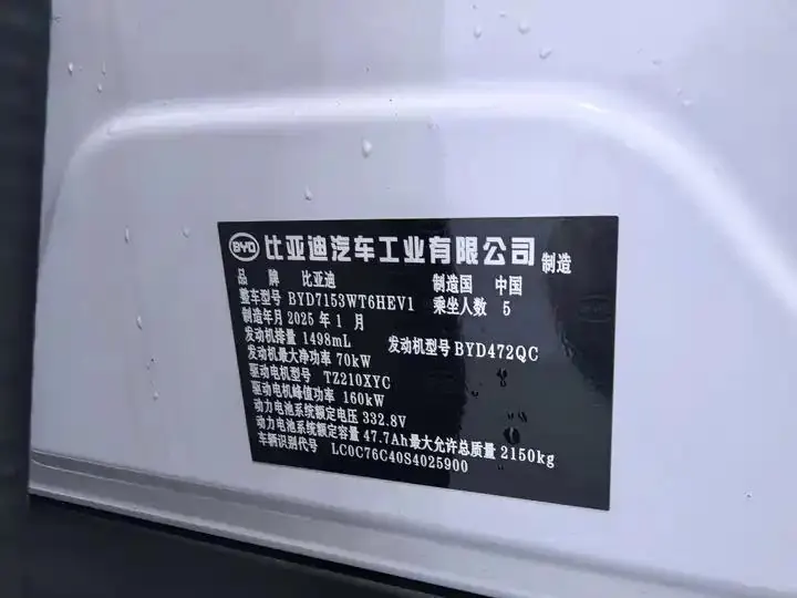 Qin L 2025 DM-i smart driving version 120KM leading model 17