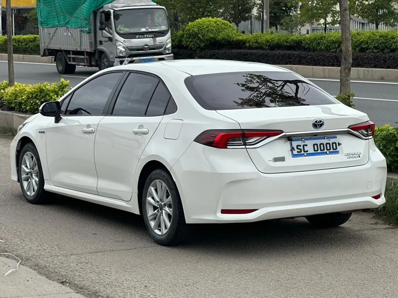 Toyota 2023 Corolla Double Engine 1.8 Stepless Intelligent Electric Hybrid Pioneer Edition Automatic Gear 6