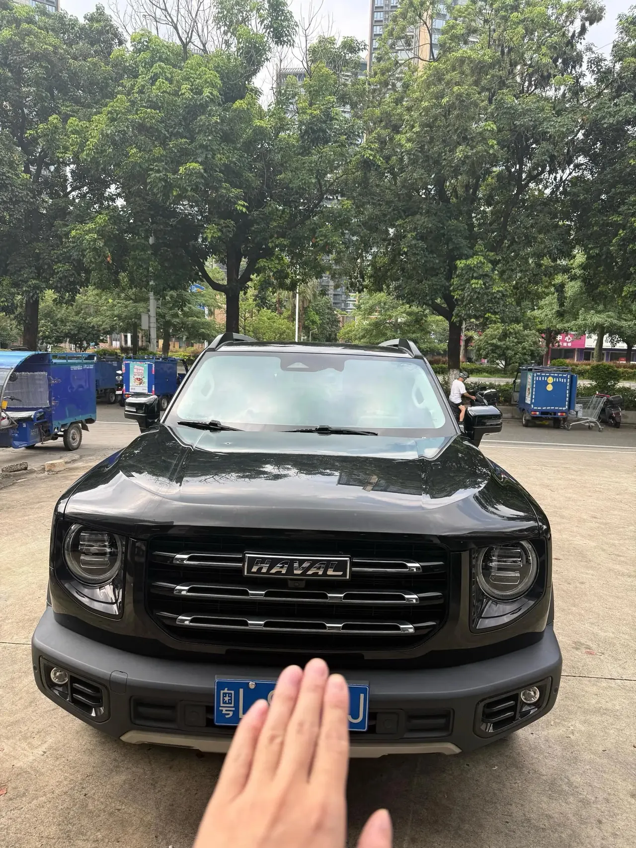 Haval big dog 2021 changed to 2.0T DCT four-wheel drive asthma dog version 2