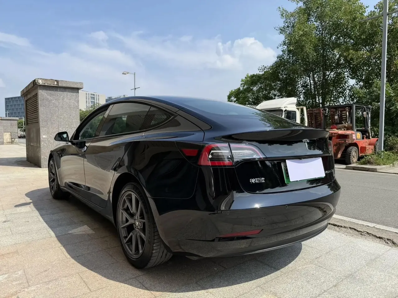 Model 3 2021 model facelift standard endurance rear drive upgrade 3D1 4