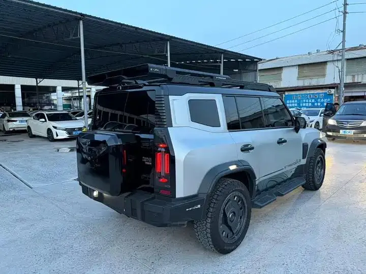 Jetour Traveler 2024 2.0T Four-wheel Drive Silver Dragon Wings 5