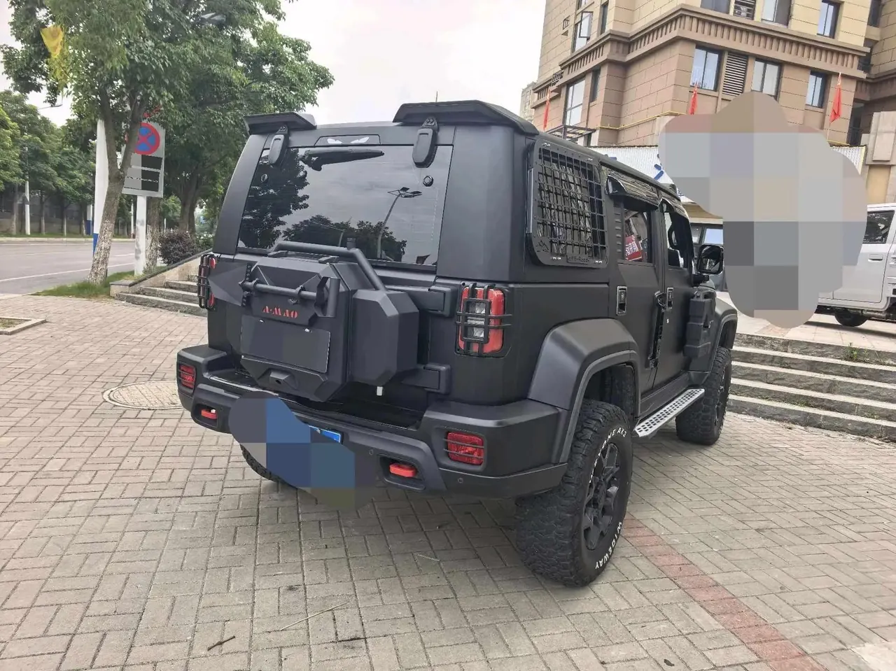 Beijing BJ40 2021 2.0D Automatic Four-wheel Drive Blade Hero Edition Chivalrous Type 2