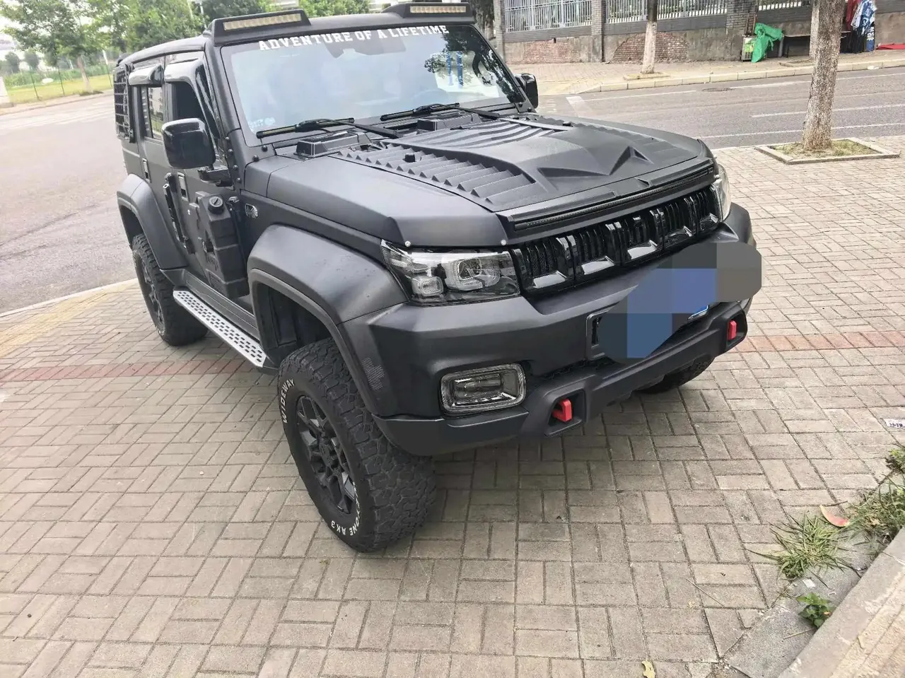 Beijing BJ40 2021 2.0D Automatic Four-wheel Drive Blade Hero Edition Chivalrous Type 3