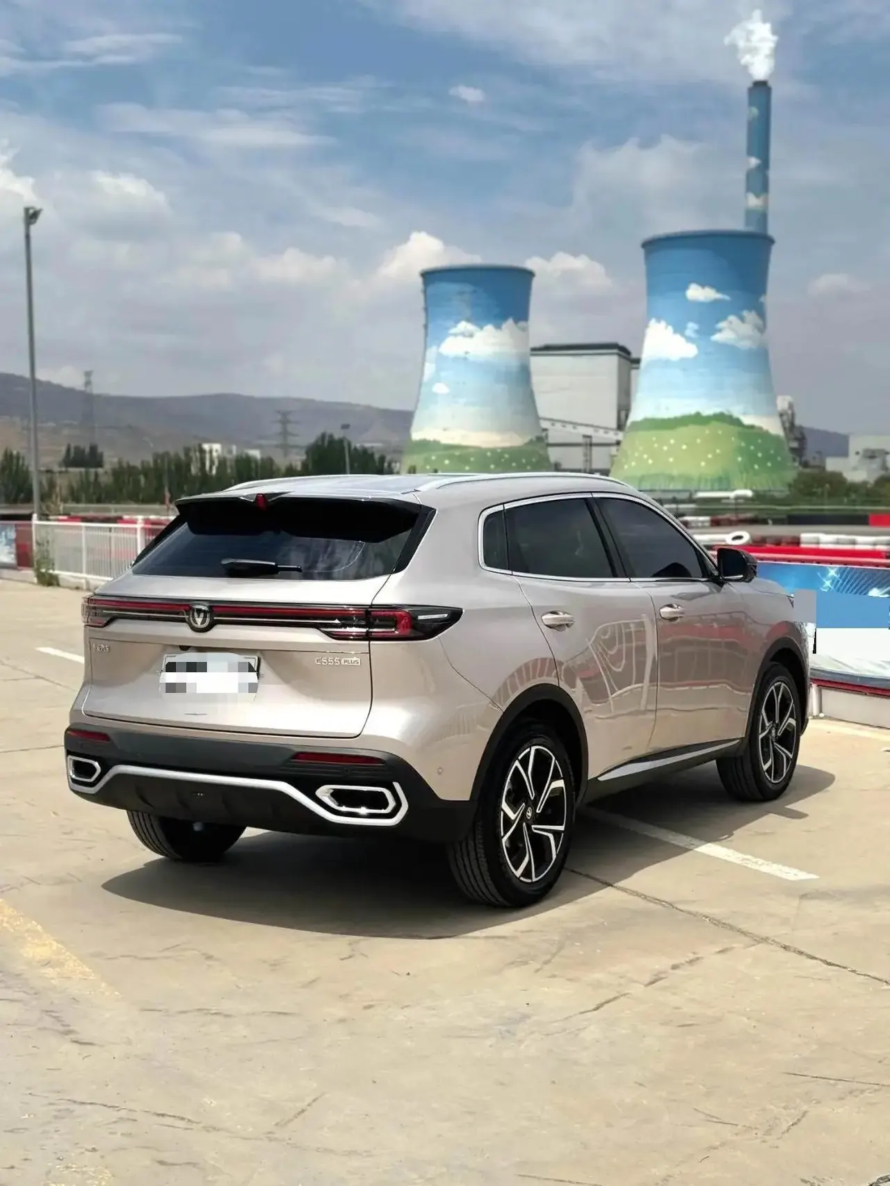 ChangAn 2026 CS55 PLUS 1.5T New Blue Whale Tianshu Honorable Automatic Gear 6